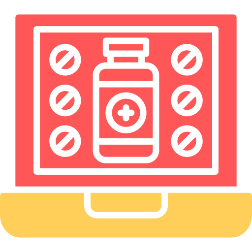 online-apotheke Generic color fill icon