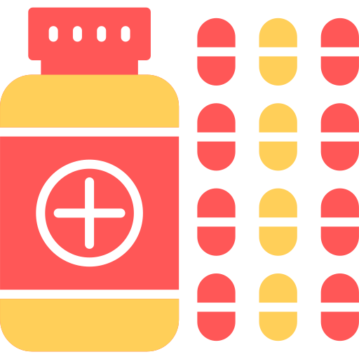 pílulas Generic color fill Ícone