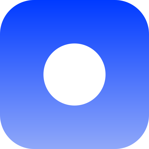 Rec button Generic gradient fill icon