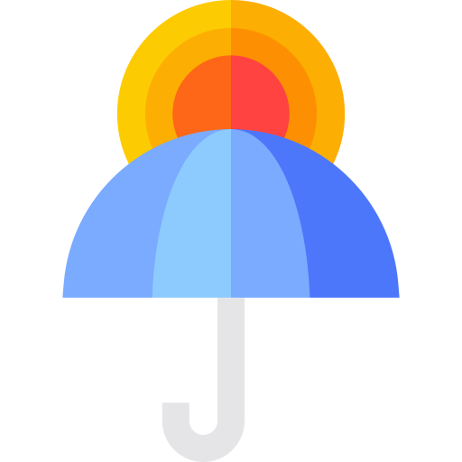 słońce Basic Straight Flat ikona