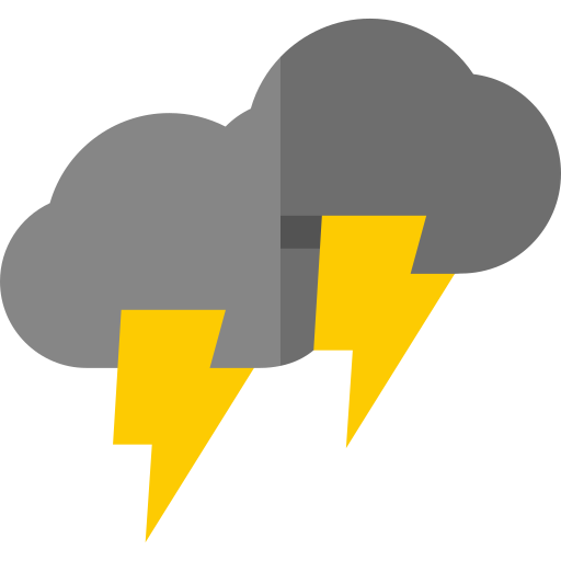 Lightnings Basic Straight Flat icon