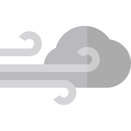 wind Basic Straight Flat icon