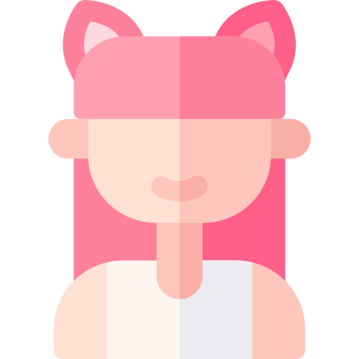 女の子 Basic Rounded Flat icon