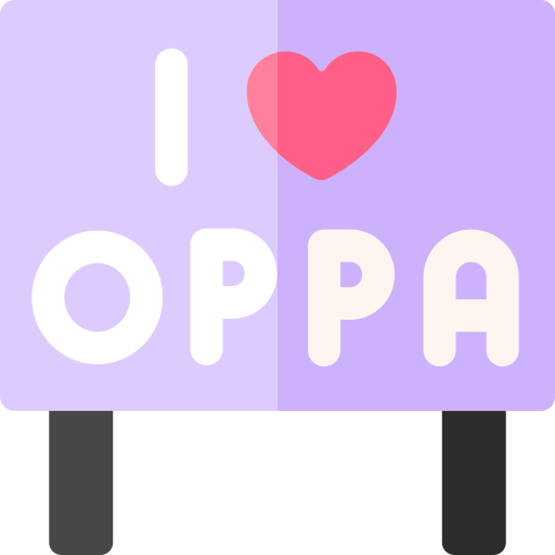 Oppa Basic Rounded Flat icon