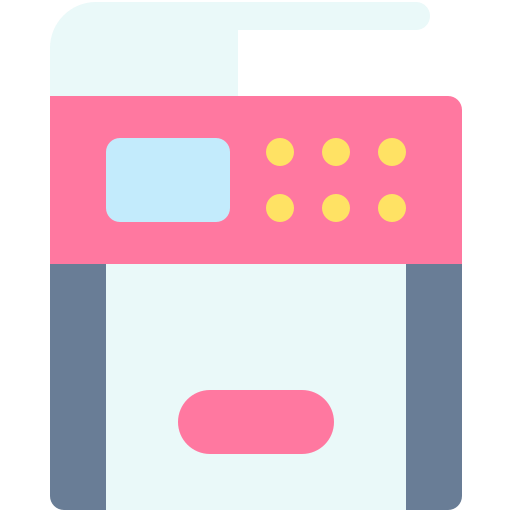 Photocopier Generic color fill icon