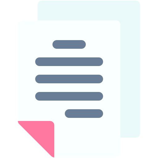 Paper Generic color fill icon