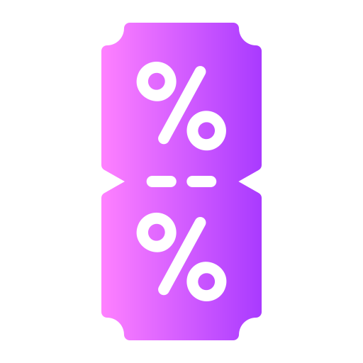coupon Generic gradient fill icon