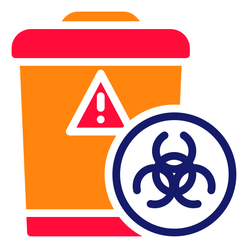 Waste bin Generic color lineal-color icon