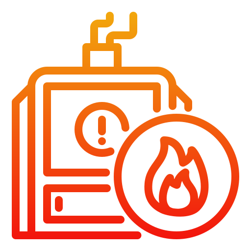 incinerador Generic gradient outline icono
