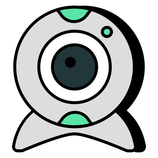 Webcam Generic color lineal-color icon