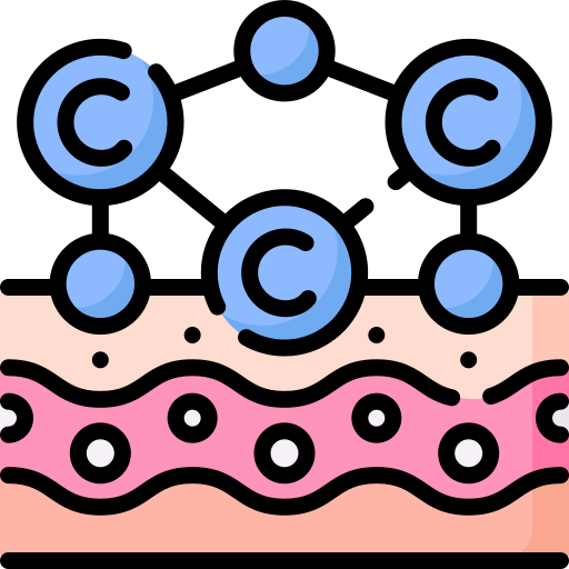 colágeno Special Lineal color icono