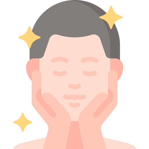 masaje facial Special Flat icono