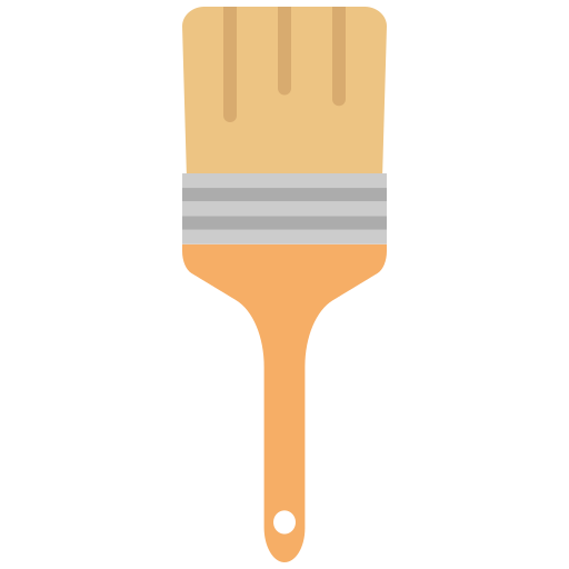 Paint brush Generic color fill icon