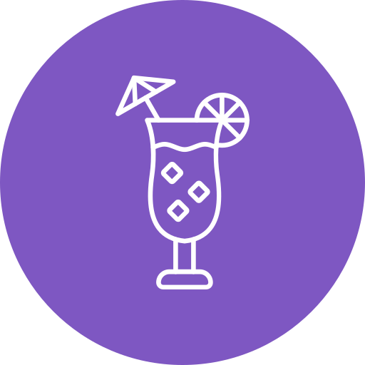 cocktail Generic color fill icon