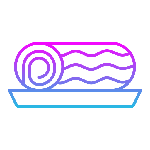Swiss roll Generic gradient outline icon