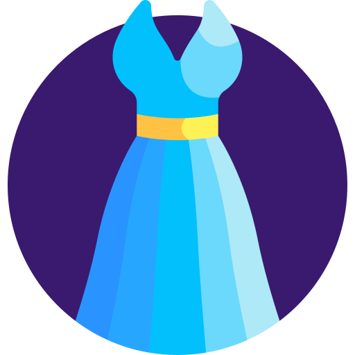 ドレス Detailed Flat Circular Flat icon