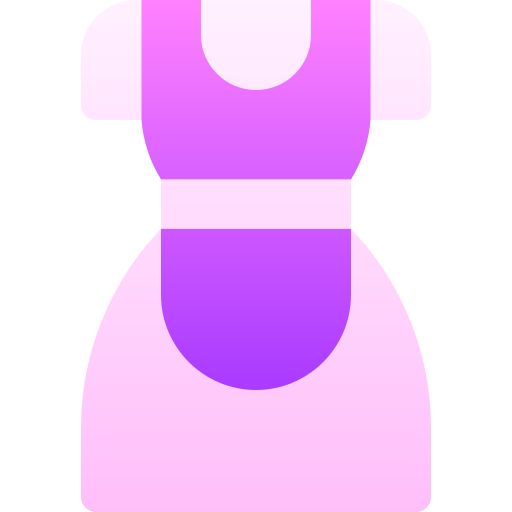 vestido Basic Gradient Gradient icono