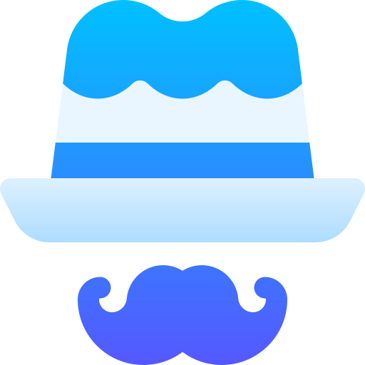 kapelusz Basic Gradient Gradient ikona