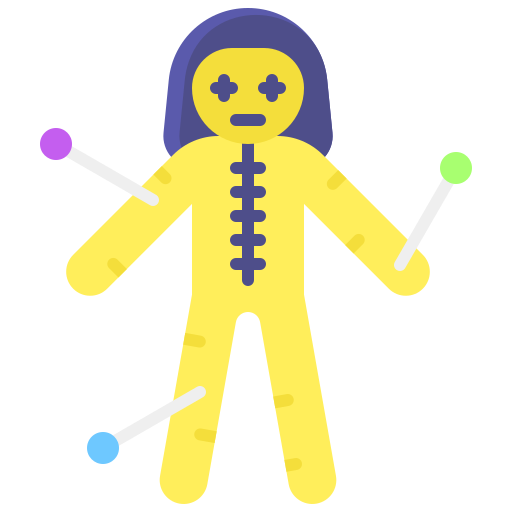 Voodoo doll Generic color fill icon