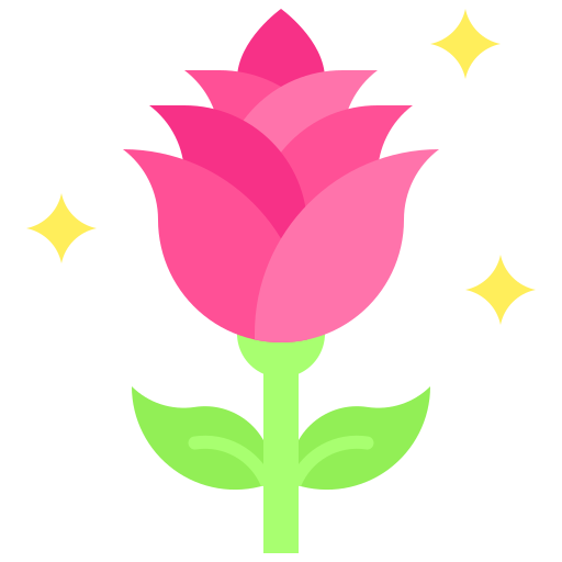 薔薇 Generic color fill icon