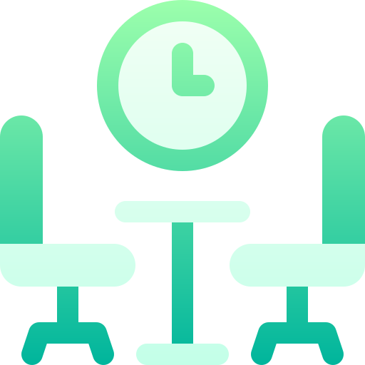 회의실 Basic Gradient Gradient icon