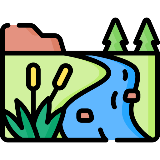 Creek Special Lineal color icon