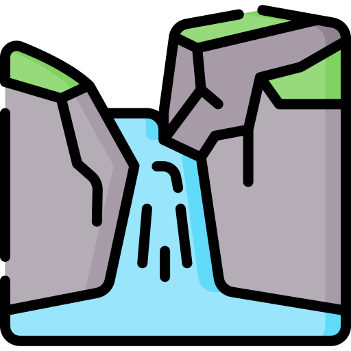 Водопад Special Lineal color иконка