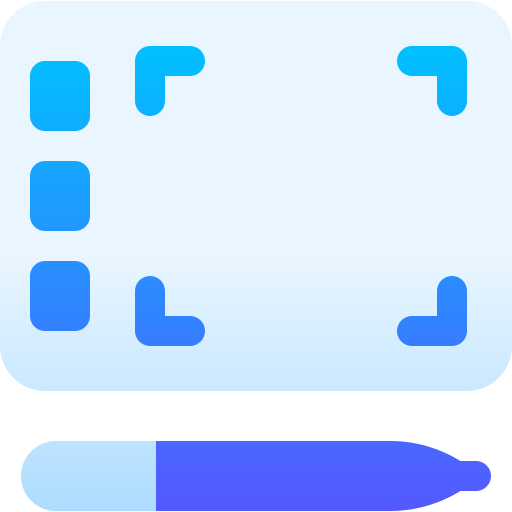 Графический планшет Basic Gradient Gradient иконка