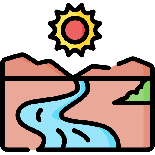 Река Special Lineal color иконка