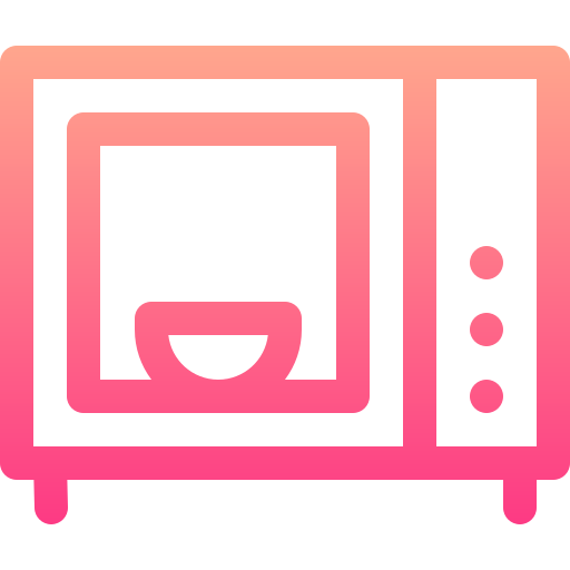 Microwave Basic Gradient Lineal color icon