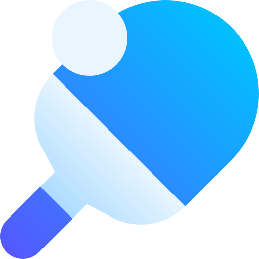 Ping pong Basic Gradient Gradient icon