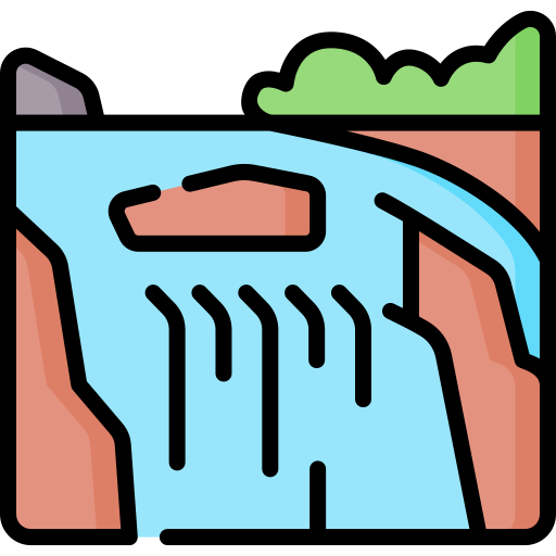 cachoeira Special Lineal color Ícone