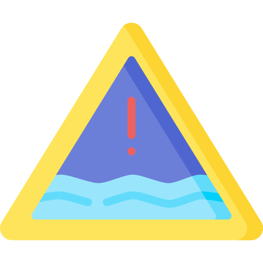 川の標識 Special Flat icon