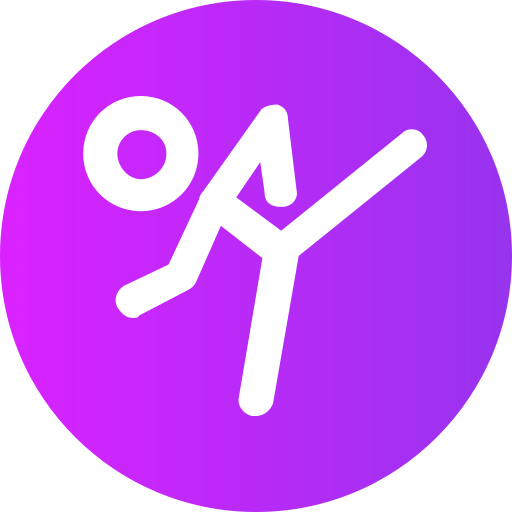 Kung fu Generic gradient fill icon