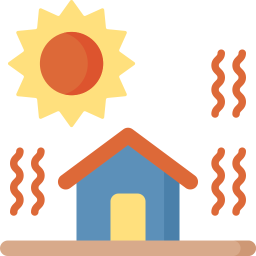 Heat wave Special Flat icon