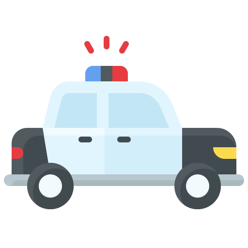 Police car Generic color fill icon