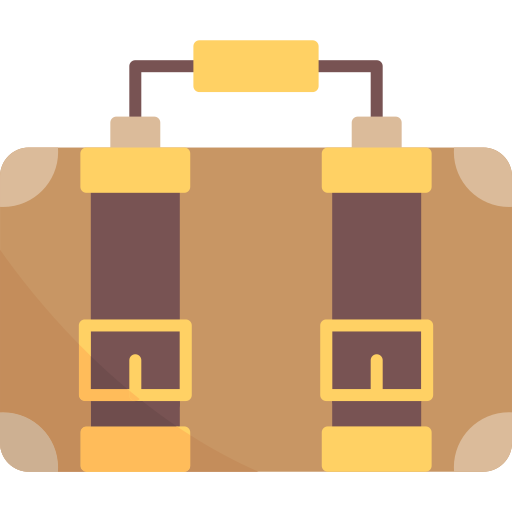 Suitcase Generic color fill icon