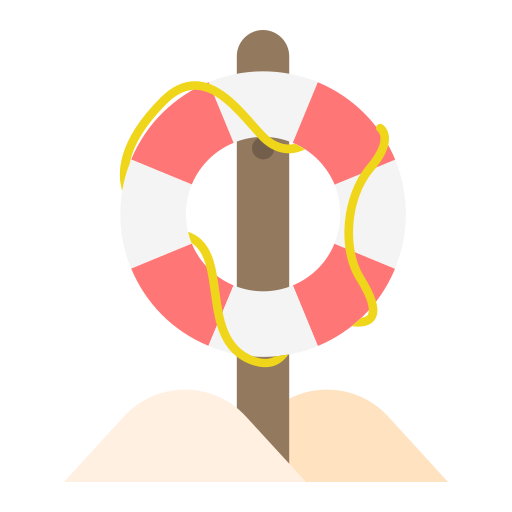 Lifeguard Generic color fill icon