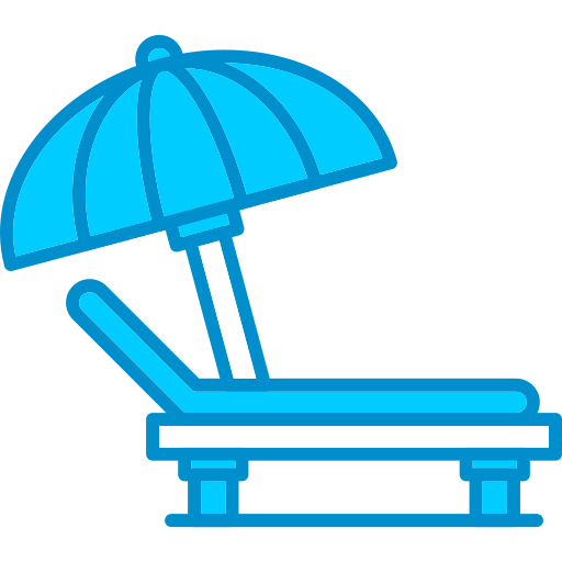 Lounger Generic color lineal-color icon