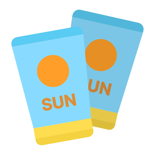 Sun cream Generic color fill icon