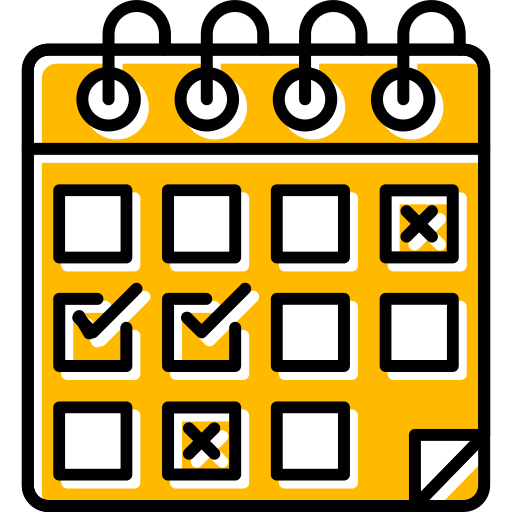 カレンダー Generic color lineal-color icon