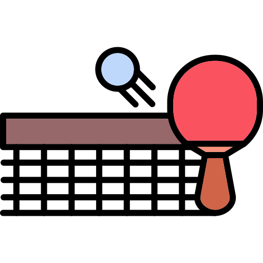 卓球 Generic color lineal-color icon