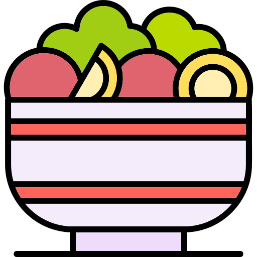 ensalada Generic color lineal-color icono