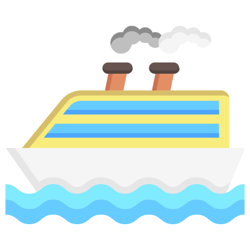 crucero Generic color fill icono