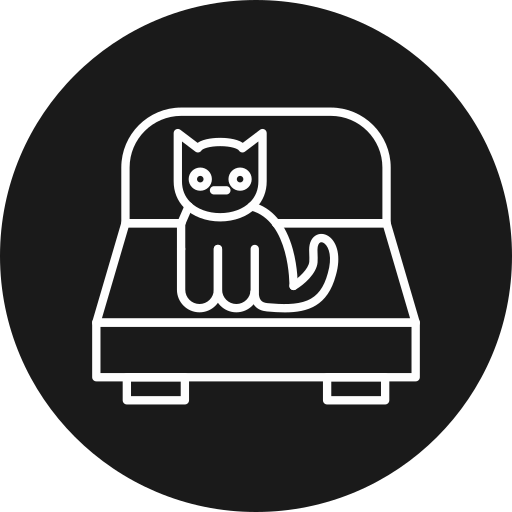 gato Generic black fill icono
