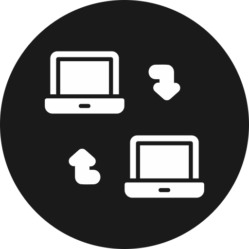 Remote access Generic black fill icon