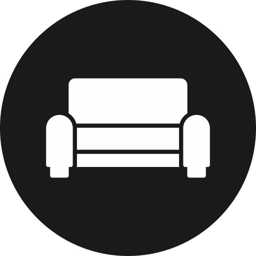 Sofa Generic black fill icon