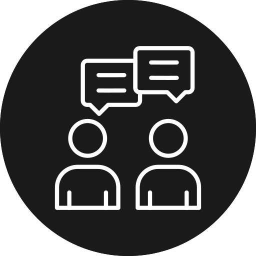 gruppenchat Generic black fill icon