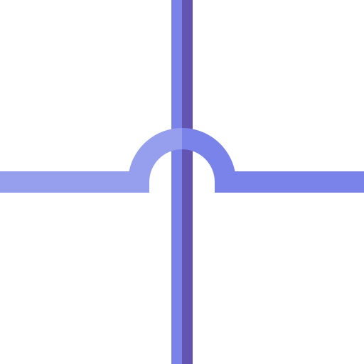 No connection Basic Straight Flat icon