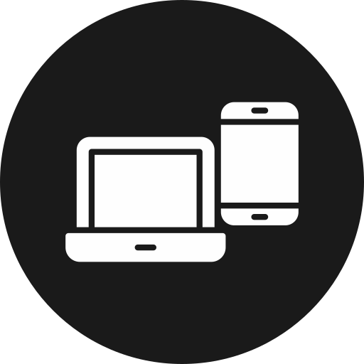Devices Generic black fill icon